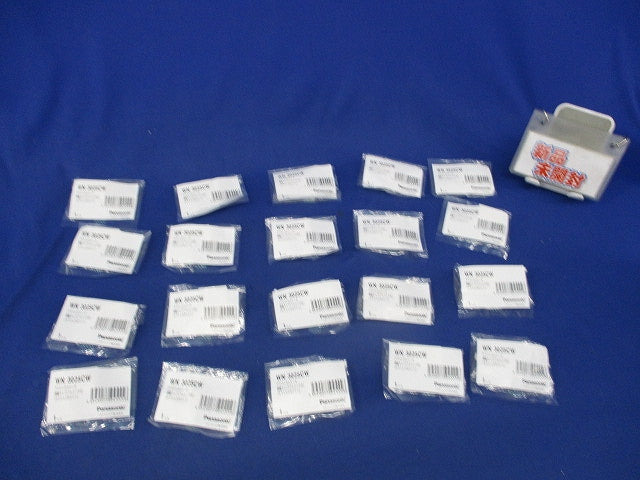 通線チップ(ブッシング付)(20個入)(セラミックホワイト)(新品未開封) WN3025CW