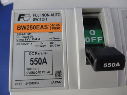 ノンオートスイッチ 3P550A BW250EAS-3P550