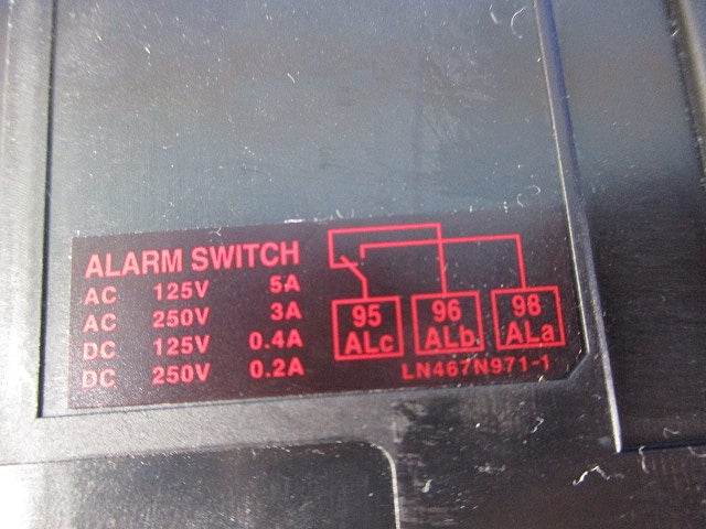 ノーヒューズブレーカー2P225A(アラームスイッチ) NF250-SV