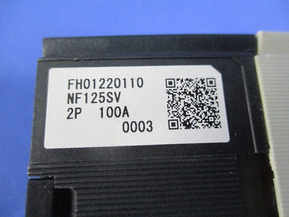 ノーヒューズ遮断器2P100A NF125-SV