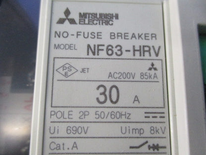 ノーヒューズブレーカ2P30A NF63-HRV