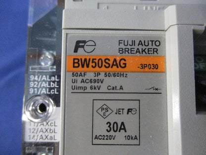 オートブレーカ3P30A BW50SAG