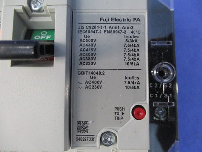 オートブレーカ3P30A BW50SAG