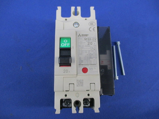 ノーヒューズブレーカ2P20A NF63-CV
