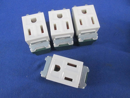 埋込接地コンセントセット(メーカー混在11個入)(ホワイト) WN1101