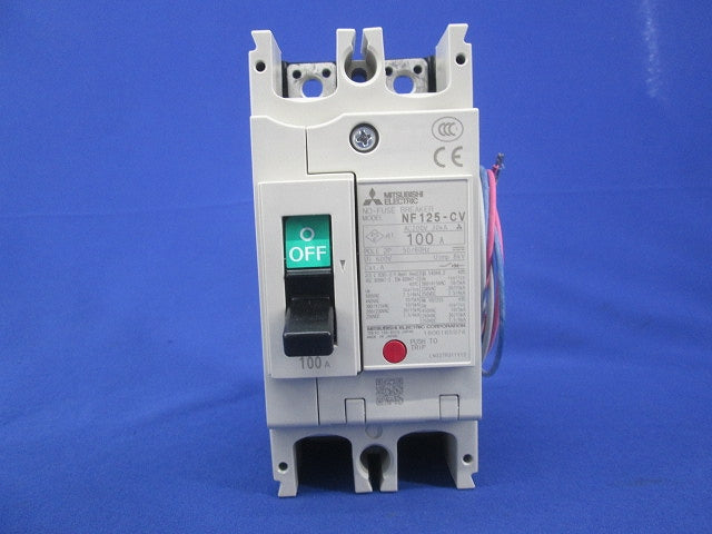 ノーヒュズブレーカ 2P100A NF125-CV
