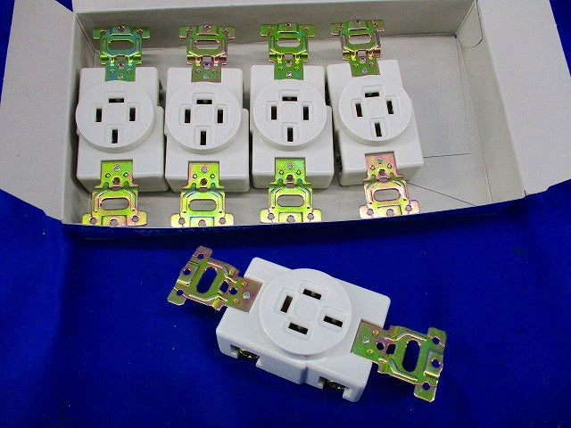 引掛埋込コンセント(5個入)ミルキーホワイト National WF1415K