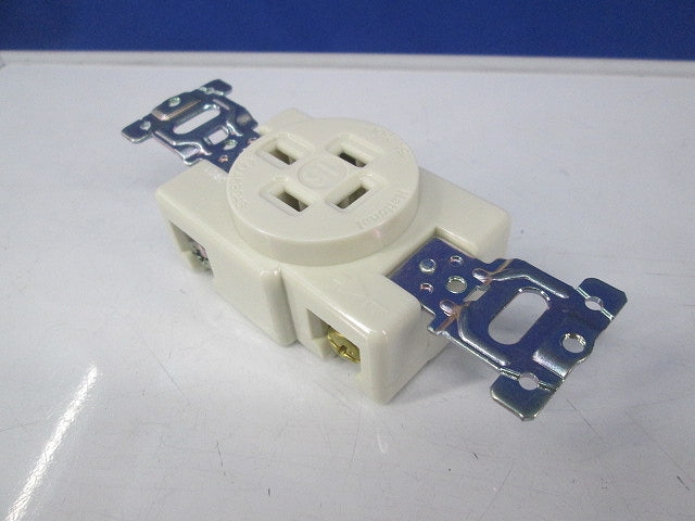 引掛埋込コンセント(5個入)ミルキーホワイト National WF1415K