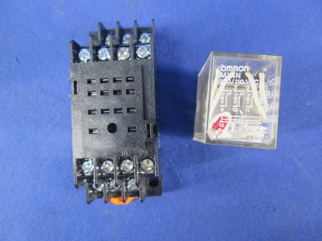 ミニパワーリレー(100/110VAC)他セット MY4N