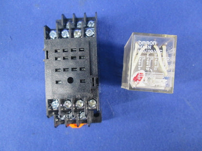 ミニパワーリレー(100/110VAC)他セット MY4N