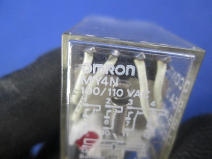 ミニパワーリレー(100/110VAC)他セット MY4N