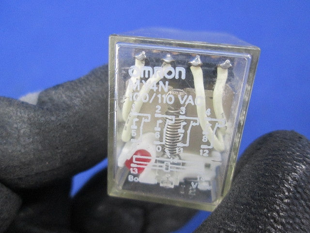 ミニパワーリレー(100/110VAC)他セット MY4N