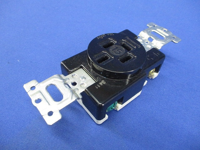 引掛埋込コンセント(5個入)(ブラック) WF1415K