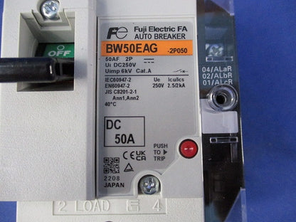 一般配線用オートブレーカ 2P50A BW50EAG-2P050