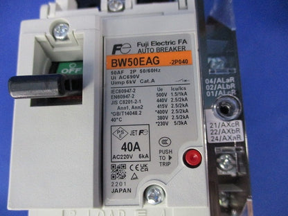 オートブレーカ2P40A BW50EAG
