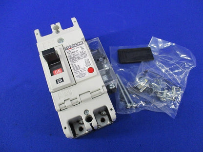 ヒューズフリー遮断器2P50A(アラームスイッチ付) FXK60-H