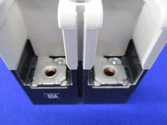 ヒューズフリー遮断器2P50A(アラームスイッチ付) FXK60-H