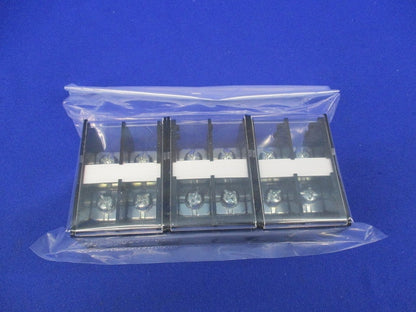 DINレール対応端子台(2P)(3個入)(取り外し品) PT-90L