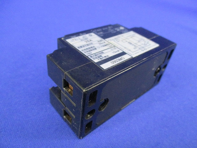 小型漏電遮断器 2P1E20A(2個入) GB-1ZA