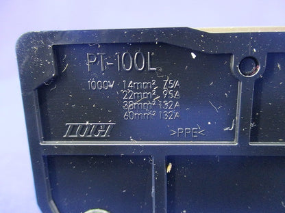 セルフアップ式端子台12P(取り外し品) PT-100L