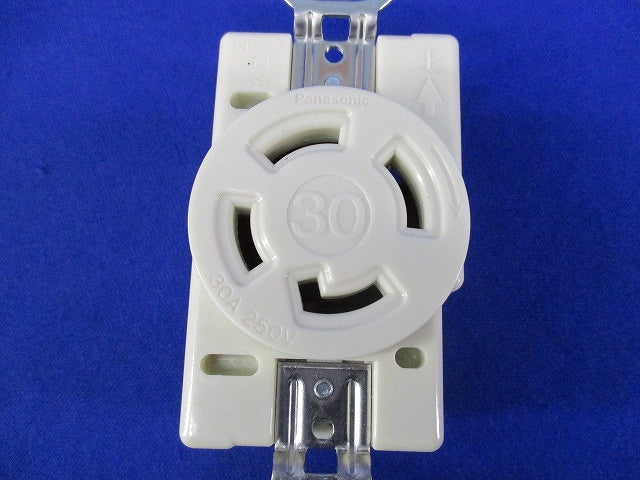 接地3P30A引掛埋込コンセント(2個入) WF2430