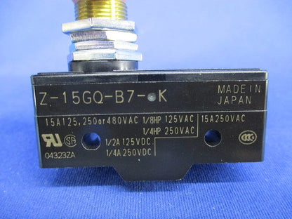 リミットスイッチ Z-15GQ-B7-K