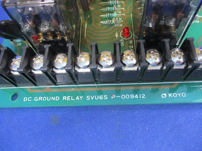 直流地絡継電器DC100V SVU6S