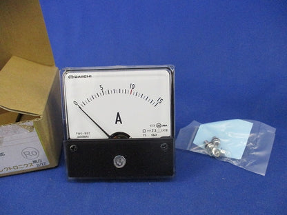 角形指示計器15A50mV PMK-80C