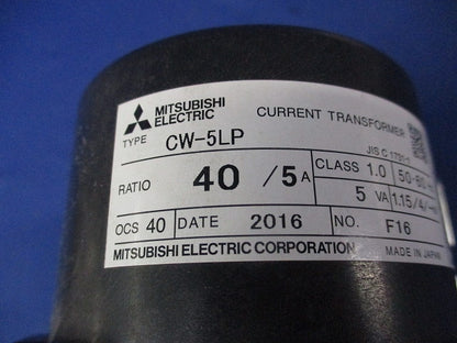 計器用変流器 40/5A CW-5LP