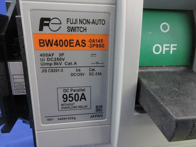 ノンオートスイッチ 3P950A BW400EAS