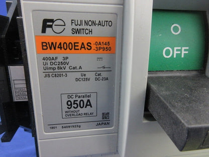 ノンオートスイッチ 3P950A BW400EAS