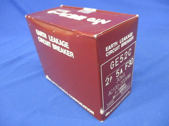 漏電ブレーカ 2P5AF30 30ｍA GE52C2P5AF30