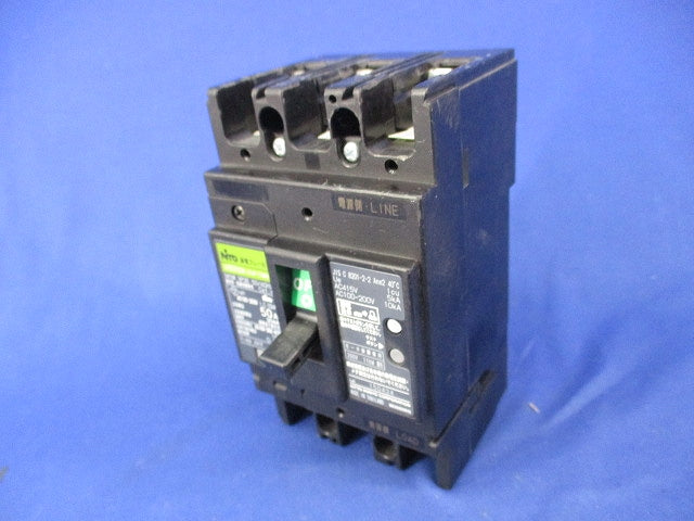 漏電ブレーカ 3P3E50A GE53A