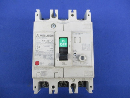 サーキットブレーカ 3P3E75A NV125-CV