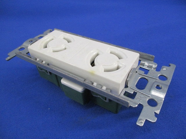 接地2P15A引掛埋込ダブルコンセント(6個入)National WTF23123