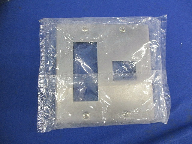 新金属プレート4コ用(3コ+1コ用)(6枚入) WN7574