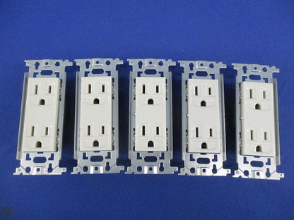 埋込接地ダブルコンセント(5個入) WN1512K