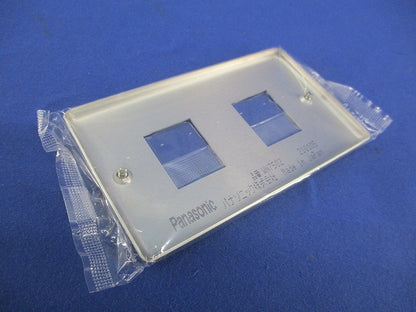 新金属プレート2コ用(10枚入) WN7502