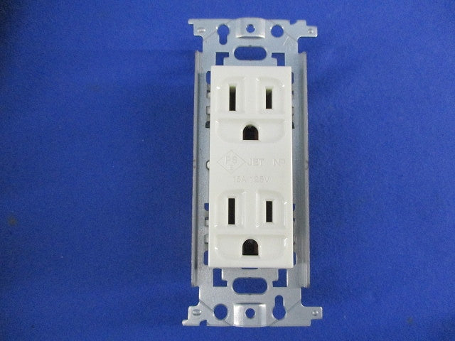 埋込接地ダブルコンセント(9個入) WN1512K