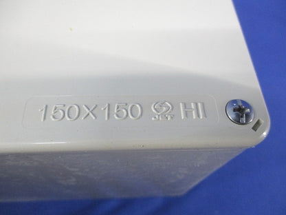 防水プルボックス(平蓋) 150×150×100