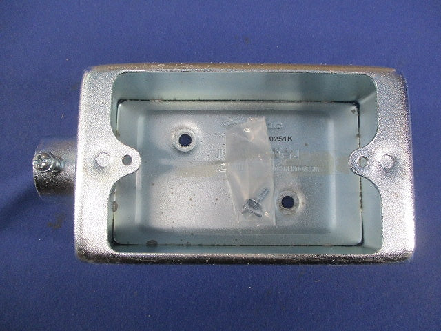 ねじなし露出スイッチボックス1個用1方出(14個入) DS70251K