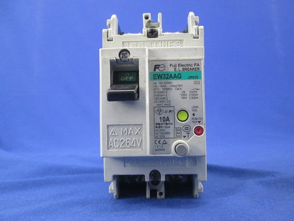 漏電ブレーカ 2P10A EW32AAG-2P010