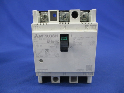 ノーヒューズブレーカー 3P3E20A NF50-KC