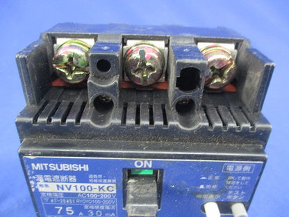 漏電ブレーカー3P3E75A NV100-KC