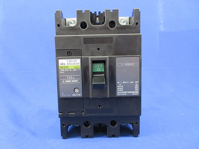 サーキットブレーカ2P2E125A NE222