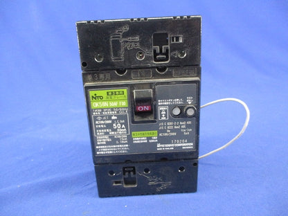 漏電ブレーカ 3P2E50A(単3中性線欠相保護付) GK58N