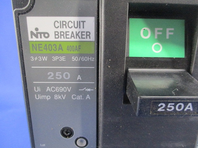 サーキットブレーカ3P3E250A NE403A