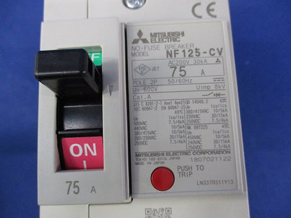 ノーヒュズブレーカ 2P75A NF125-CV