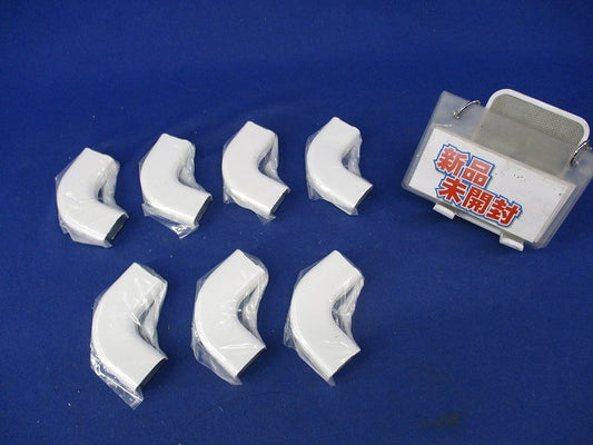 メタルモール フラットエルボ A型(7個入)(ホワイト) DZA120W