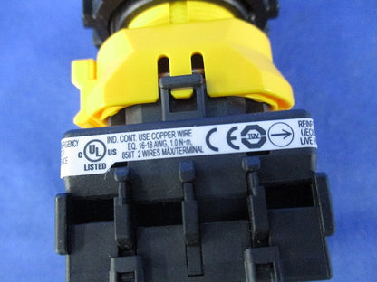 非常停止用押ボタンスイッチ XN4E-BL